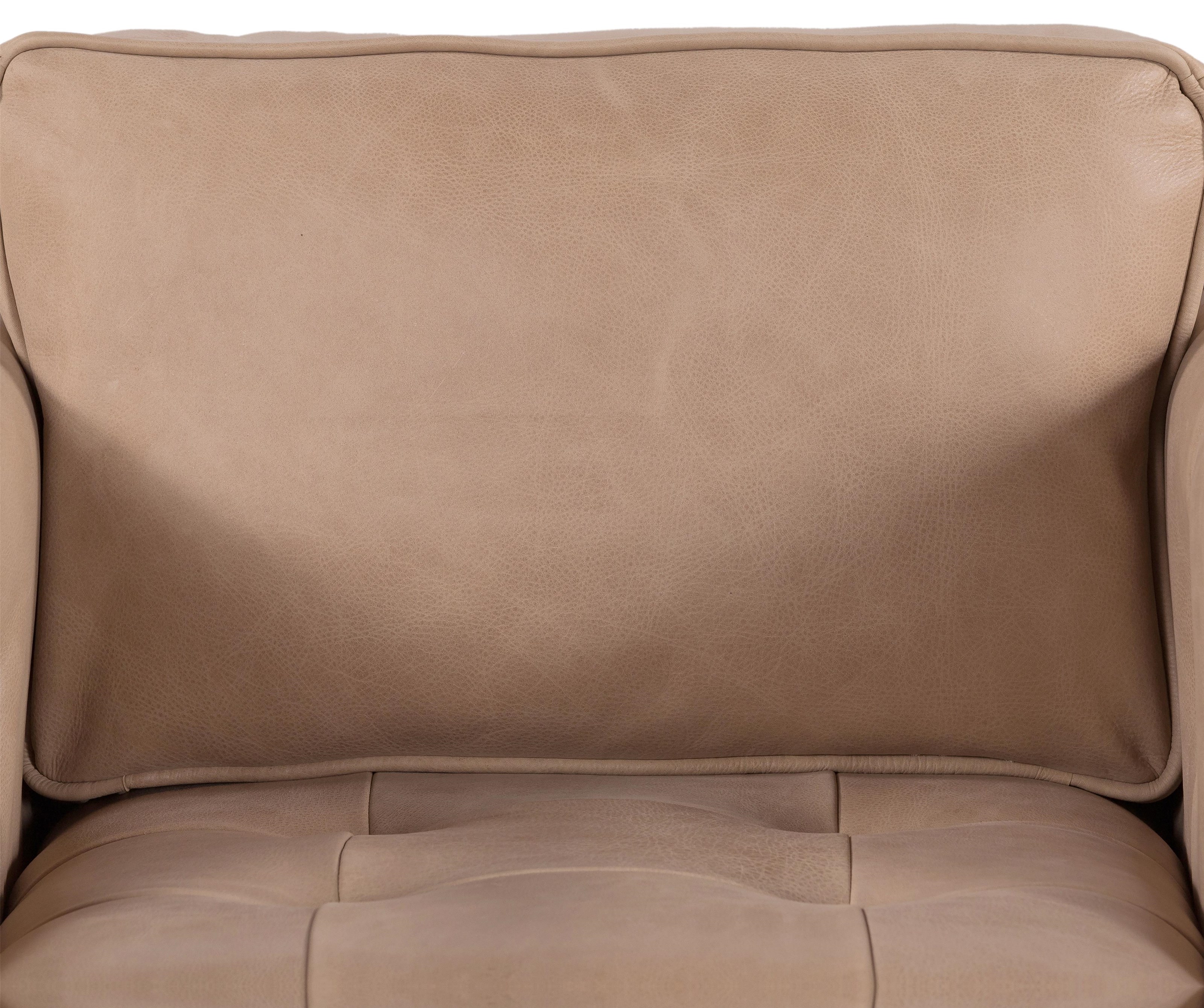 Four Hands Kiera 106065 016 Kiera Leather Swivel Chair Palermo